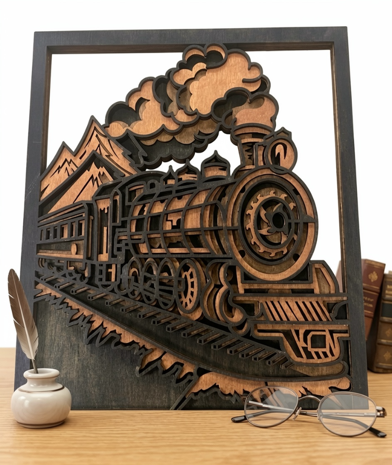 3D Garvežio paveikslas